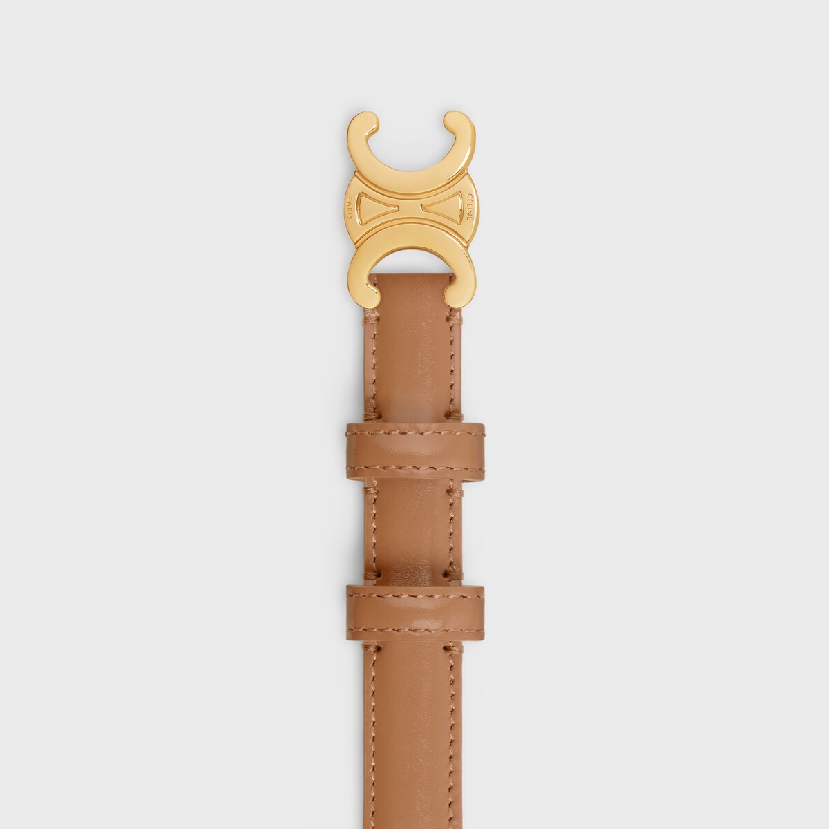 Small Triomphe Belt in Taurillon Leather - Image 3